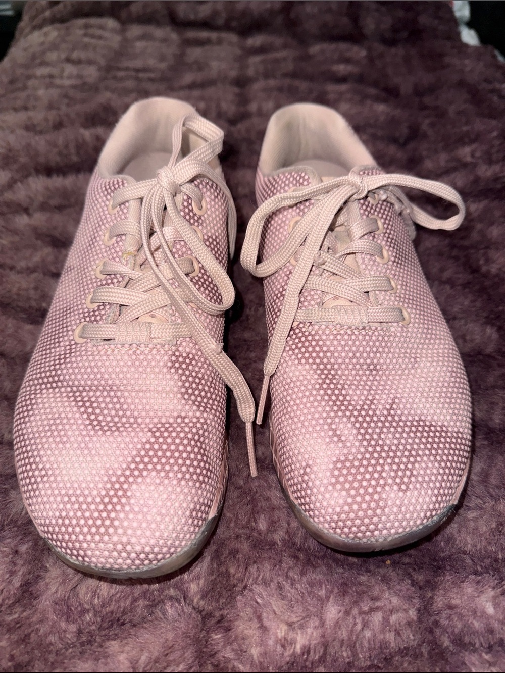 NOBULL Dusty Pink/Tie Dye Outwork tennis shoes, trainers, sneakers, sz 6